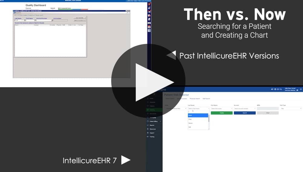 Video: Patient Search Then vs. Now
